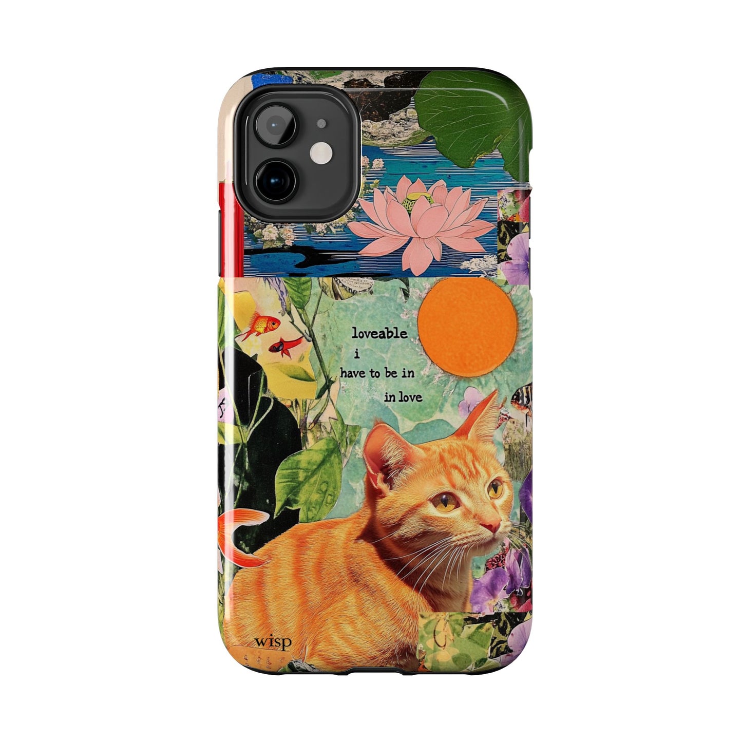 WHISKERS & WILDFLOWERS iPhone Case