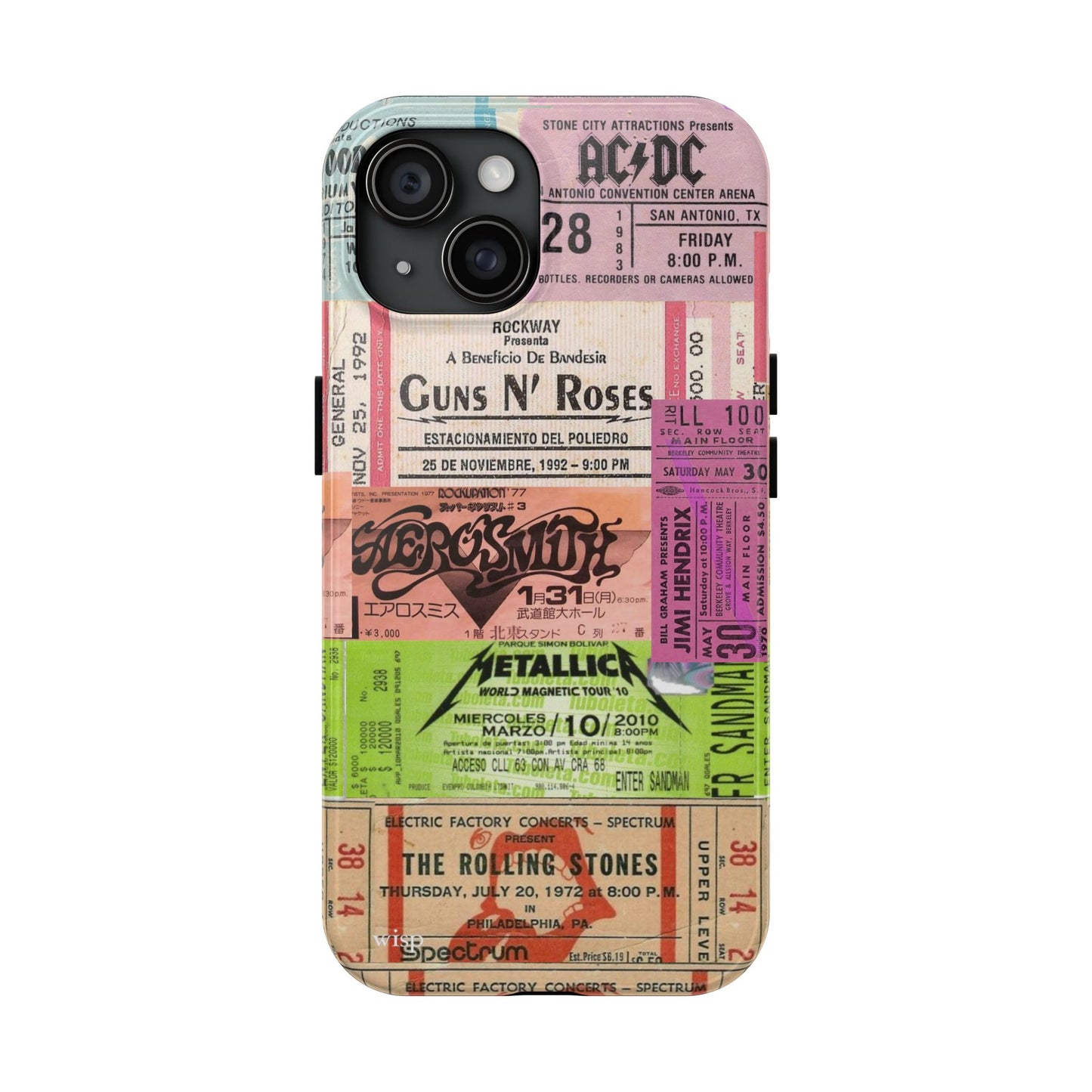 ROCK RETRO iPhone Case