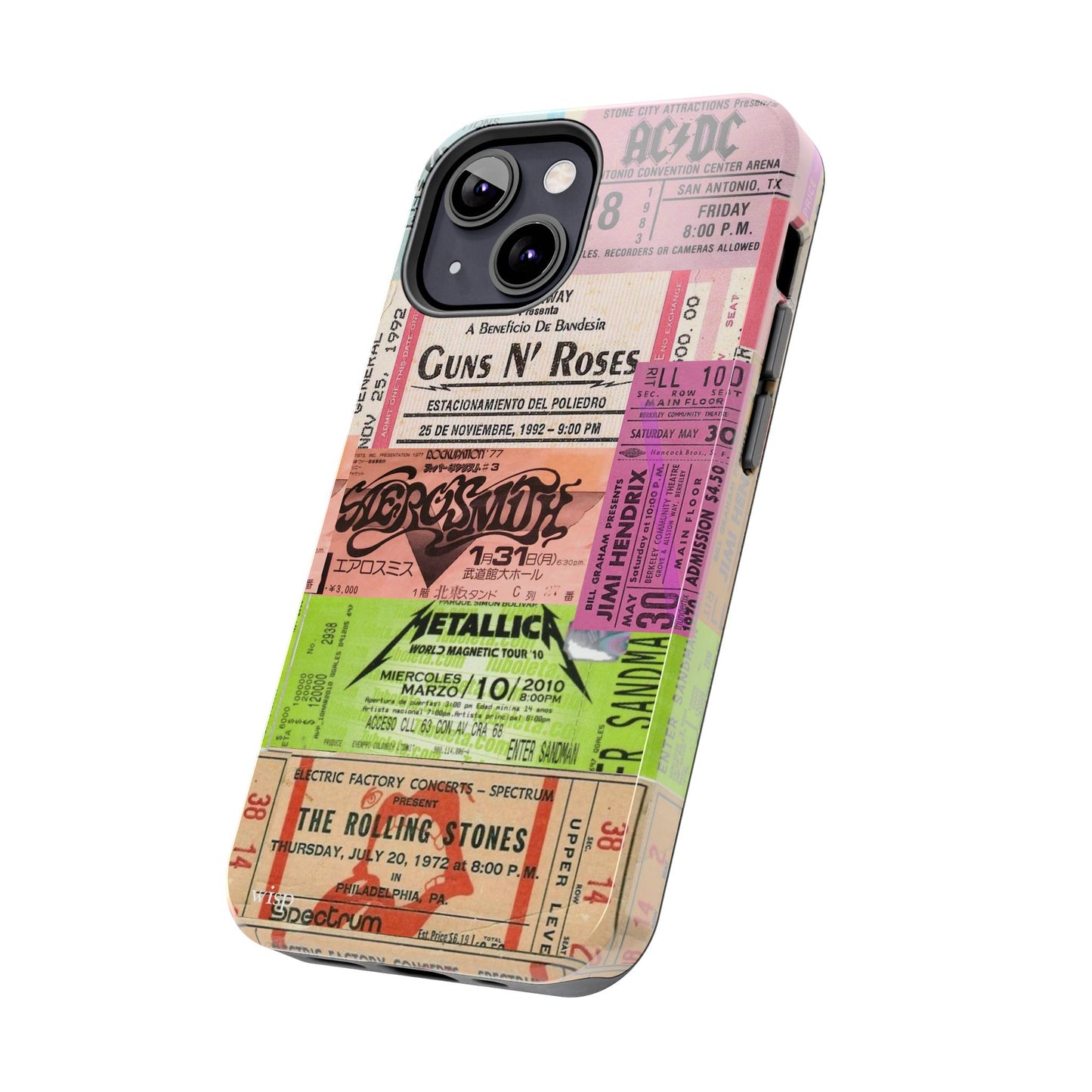 ROCK RETRO iPhone Case